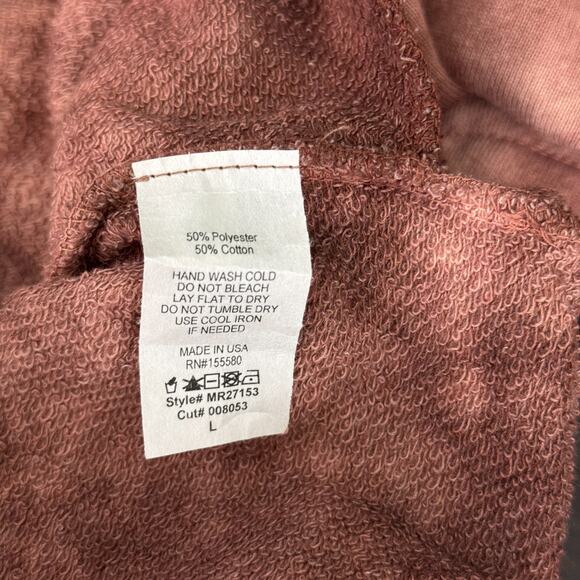 Free People Movement Romper Womens Large Tie Dye Hooded Jumpsuit Terry Cloth L - Picture 8 of 12